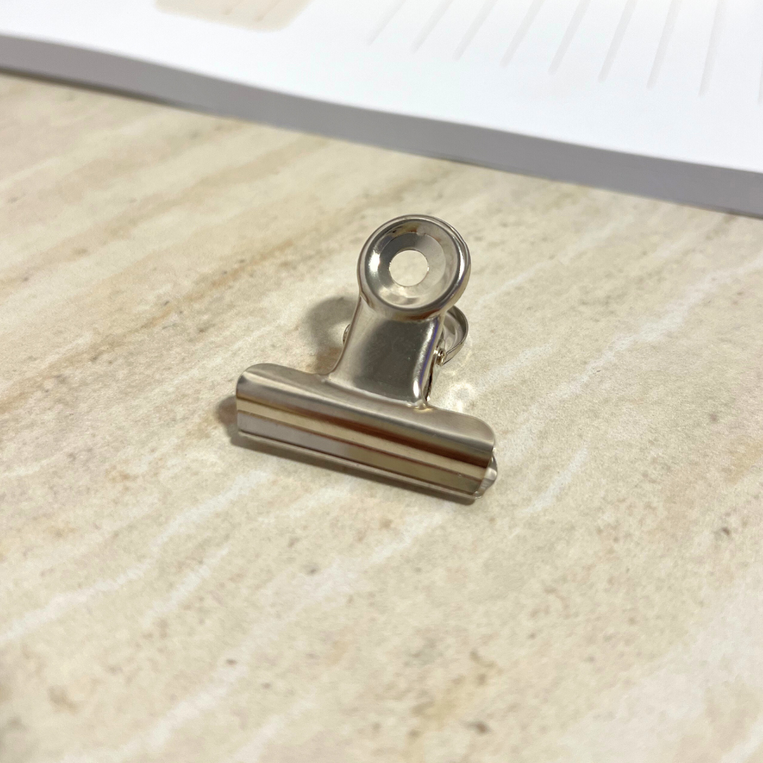 מחזיק דפים יוקרתי - כסף